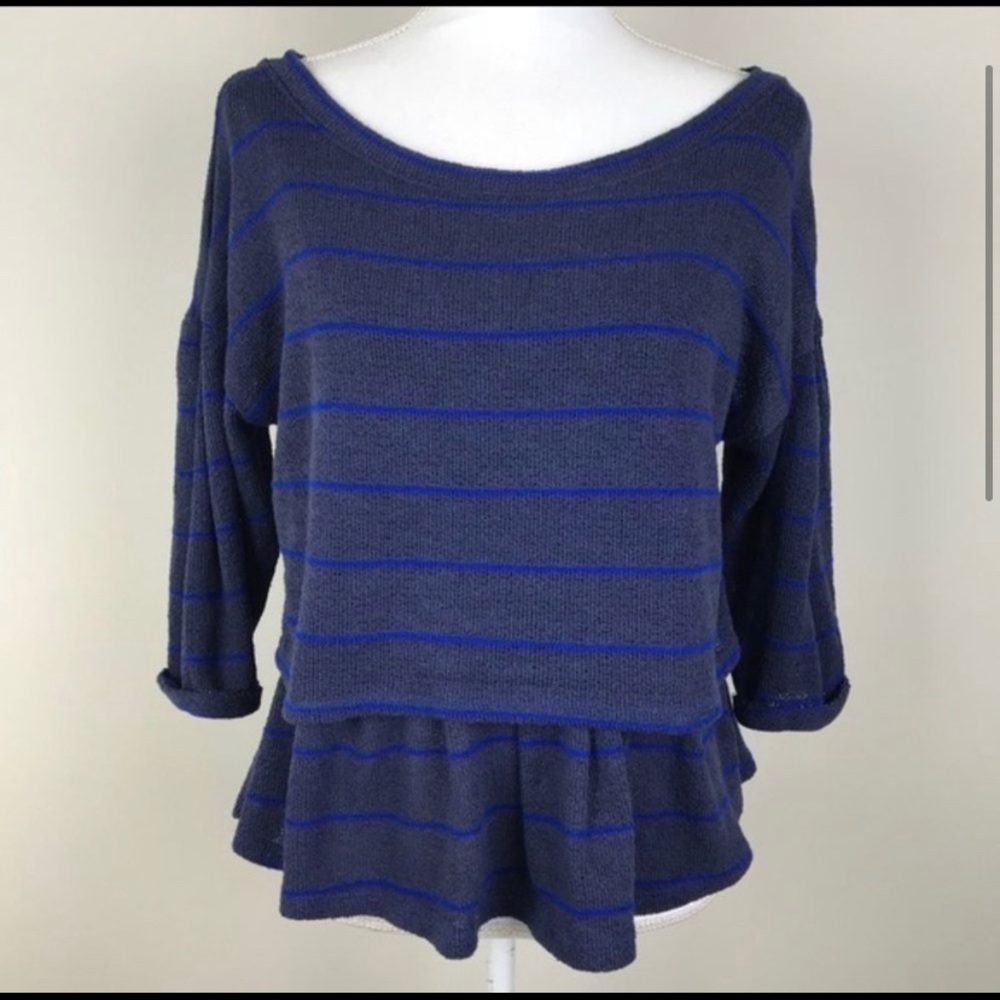 Anthropologie Postmark Latitudes Top